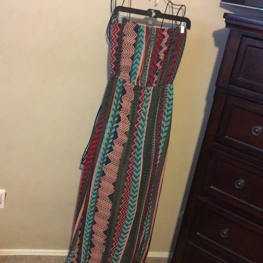 Cute two style maxi dress